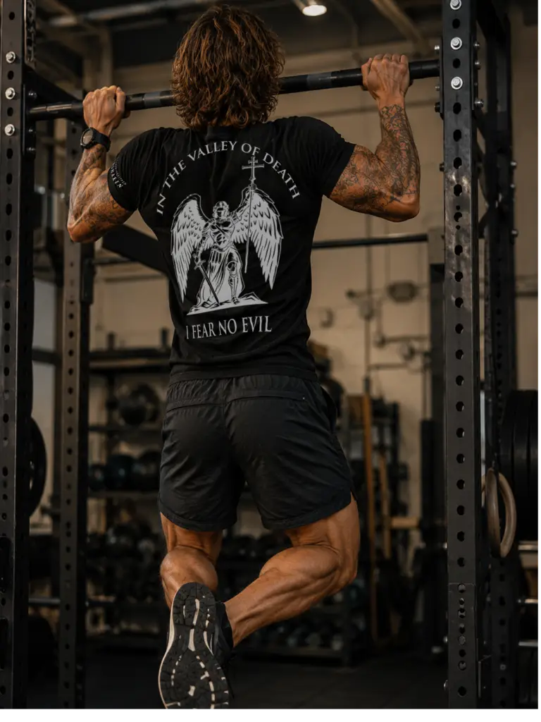adam i fear no evil gym back